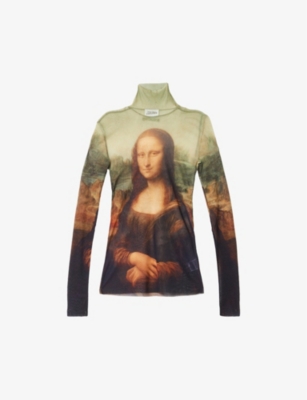 トップス JEAN PAUL GAULTIER Mona Lisa design top JEAN PAUL GAULTIER | Mona Lisa Top — NEXUMIDE