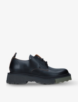 Sponge-sole leather Derby shoes | The Hoxton Trend