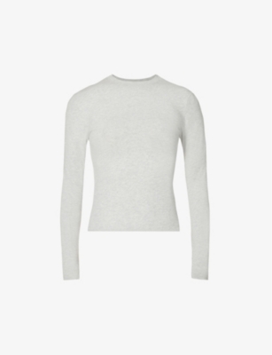 SKIMS Stretch-cotton Jersey T-shirt - Bone - Off-white - 3XL