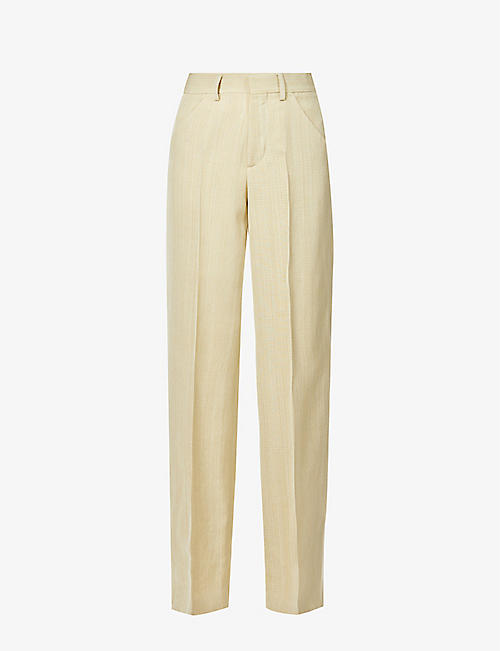 PETAR PETROV: Gareth relaxed-fit wide-leg woven trousers