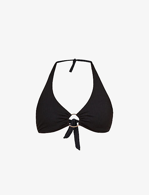 MELISSA ODABASH: Brussels halterneck bikini top