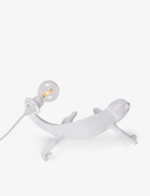 SELETTI: Chameleon resin table lamp 14cm