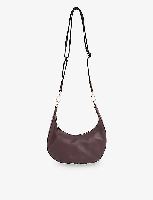 WHISTLES: Frances leather cross-body bag