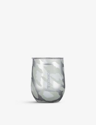 Corkcicle Gloss White 12 oz Stemless Wine Cup