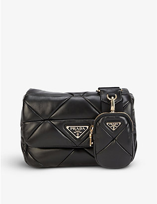 PRADA: Re-Edition quilted leather cross-body bag