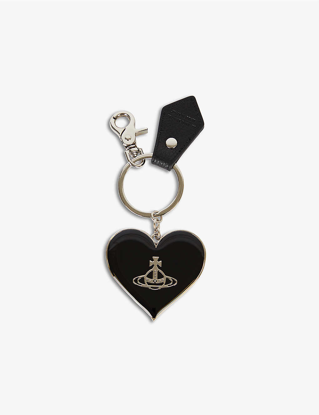 Selfridges & Co Women Accessories Keychains Jordan mirror-heart orb-motif iron keyring 