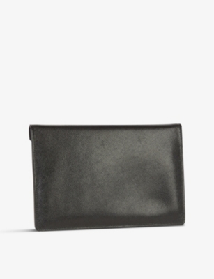 VIVIENNE WESTWOOD Victoria leather envelope clutch bag