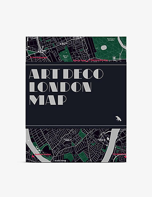 BLUE CROW MAPS：Art Deco 伦敦地图