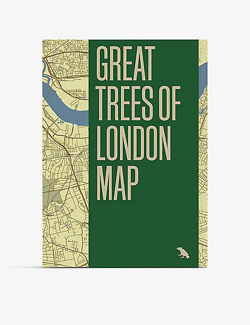 BLUE CROW MAPS: Great Trees of London map
