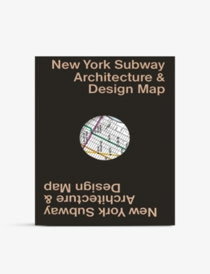 BLUE CROW MAPS：纽约地铁建筑地图