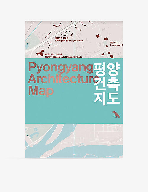 BLUE CROW MAPS: Pyongyang Architecture map