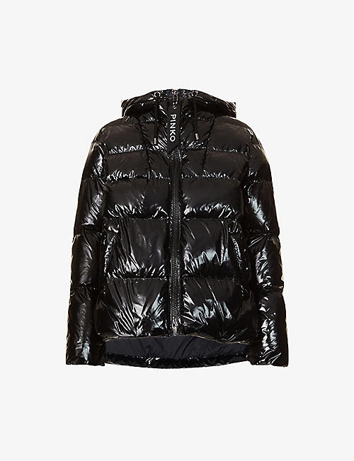 PINKO: Eleodoro 1 quilted padded-shell jacket