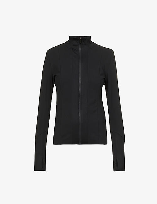 VARLEY: Maywood fitted stretch-jersey jacket