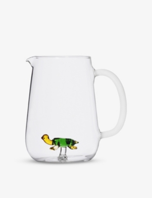 Ichendorf Animal Farm Printed Glass Pitcher 18cm