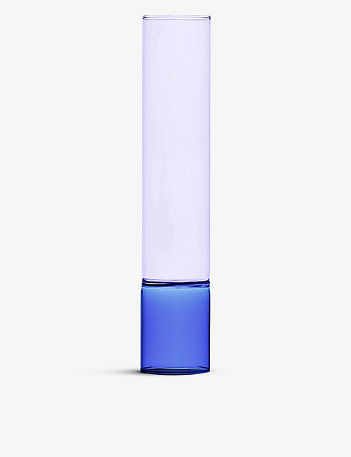 ICHENDORF: Bamboo handmade glass vase 35cm