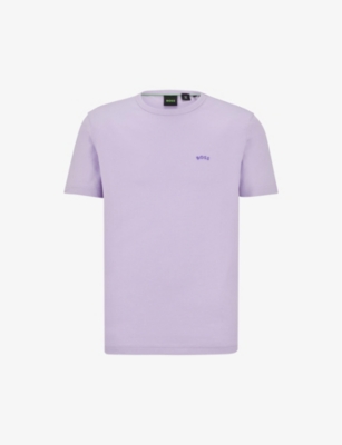 Hugo boss 2024 purple t shirt