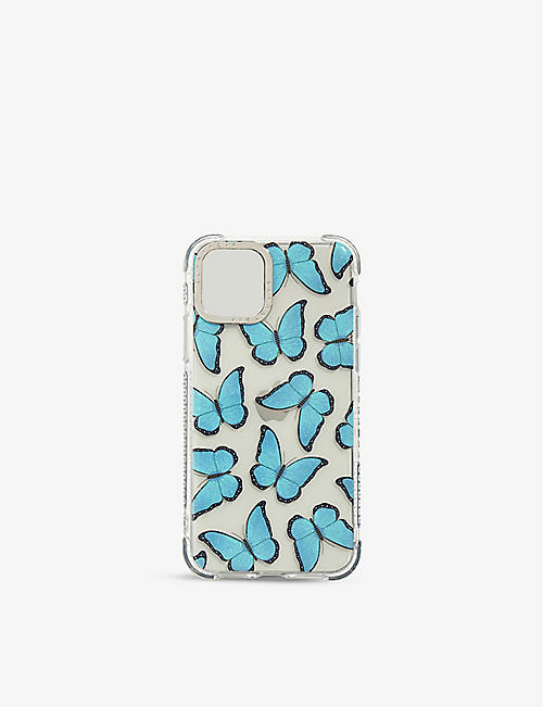 SKINNY DIP: Butterfly-print iPhone XR/11 phone case