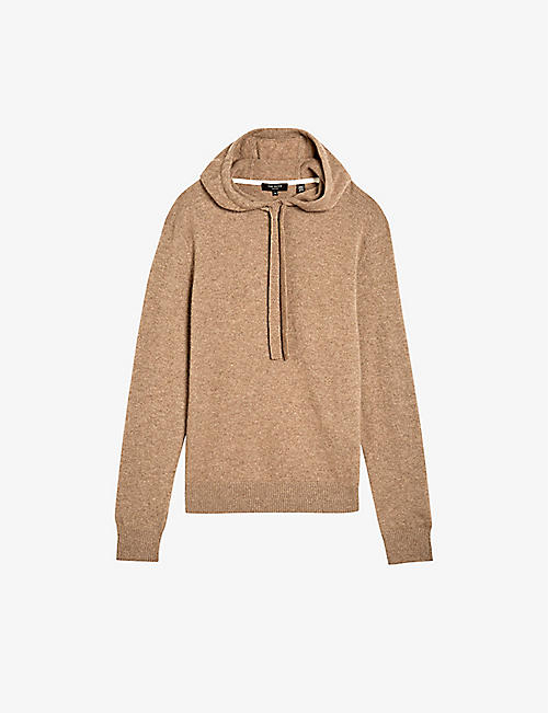 TED BAKER: Bannks long-sleeve cashmere hoody