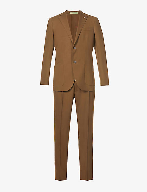 CORNELIANI: Single-breasted wool suit