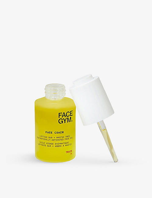 FACEGYM: Face Coach Q10 and Mastic Tree face oil 30ml