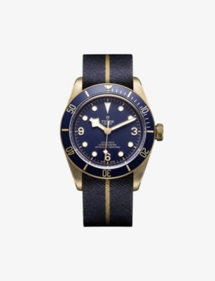 Tudor black bay hot sale bronze blue bucherer