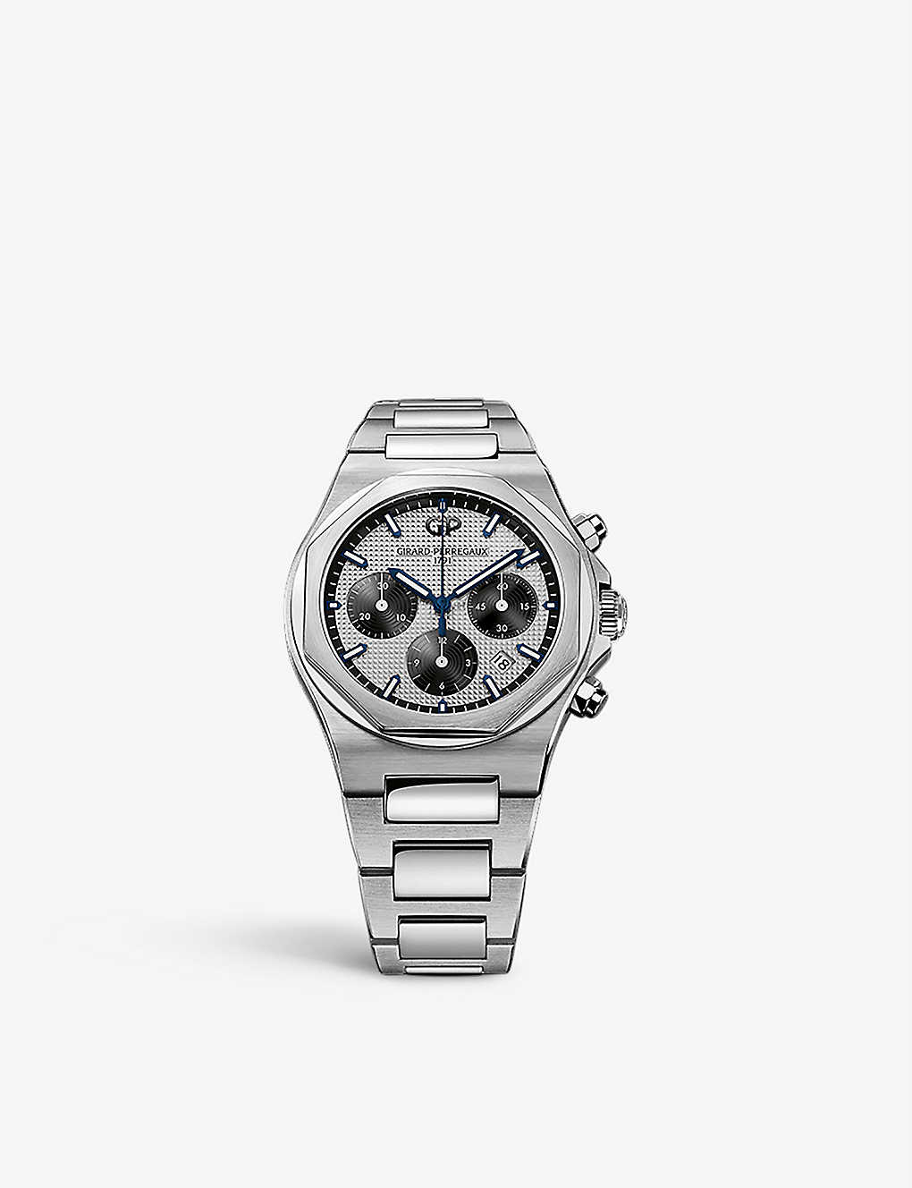 Girard-perregaux 81020-11-131-11a Laureato Stainless-steel Automatic Watch In Stainless Steel