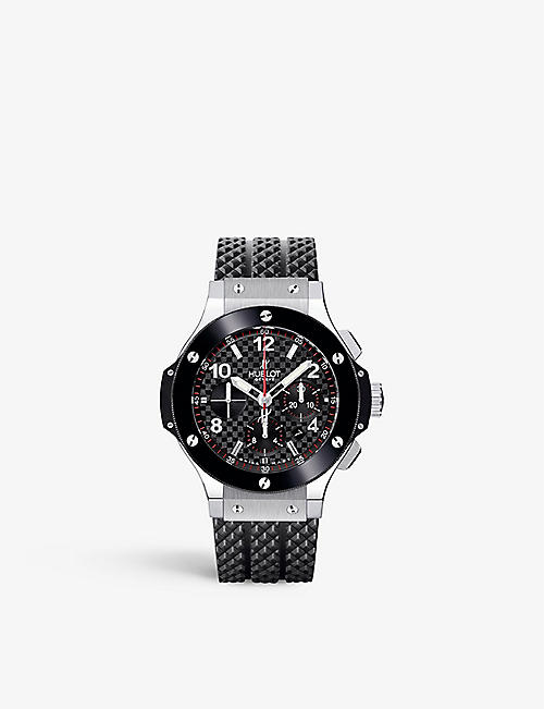 HUBLOT: 301.SB.131.RX Big Bang Original stainless steel, ceramic and rubber automatic watch