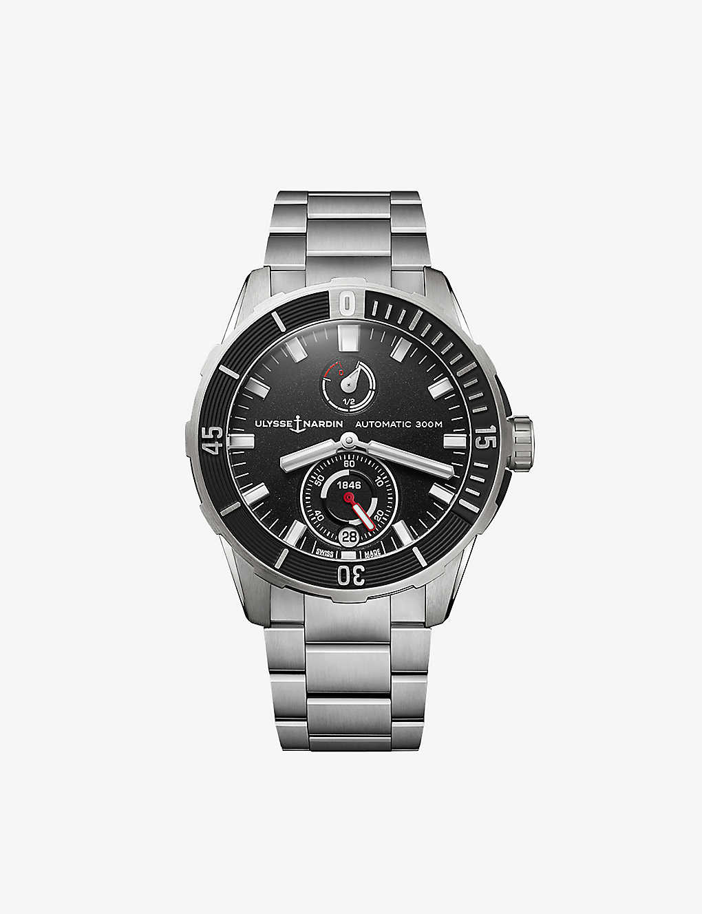 Ulysse Nardin 1183-170-7m/92 Diver Titanium Automatic Watch