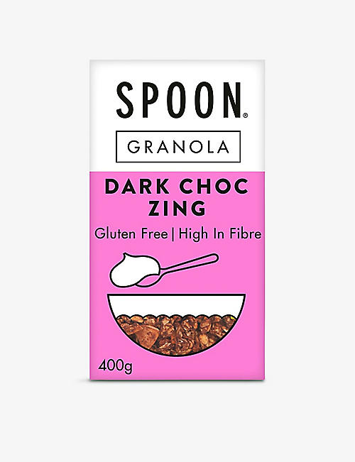 SPOON: Dark Chocolate Zing gluten-free granola 400g