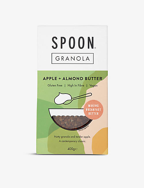 SPOON: Apple and almond butter gluten-free granola 400g