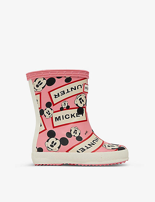 HUNTER: Hunter x Disney Mickey Mouse First Disney limited-edition wellington boots 2-7 years