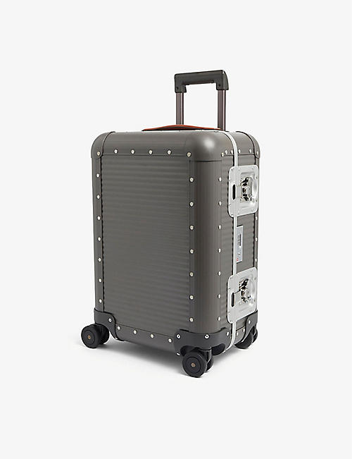 FPM - FABBRICA PELLETTERIE MILANO: Bank Spinner 53 aluminium suitcase