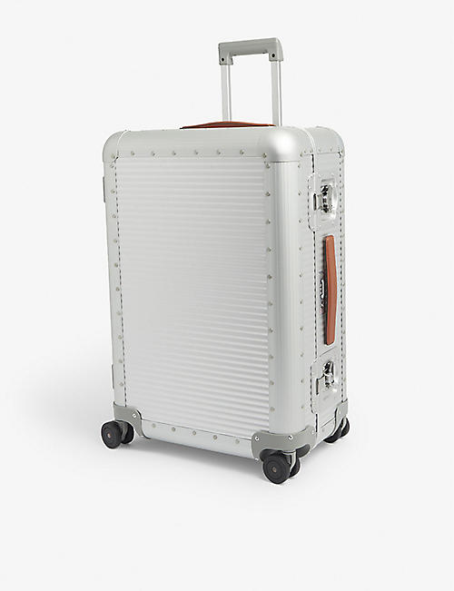 FPM - FABBRICA PELLETTERIE MILANO: Bank Spinner 68 aluminium suitcase
