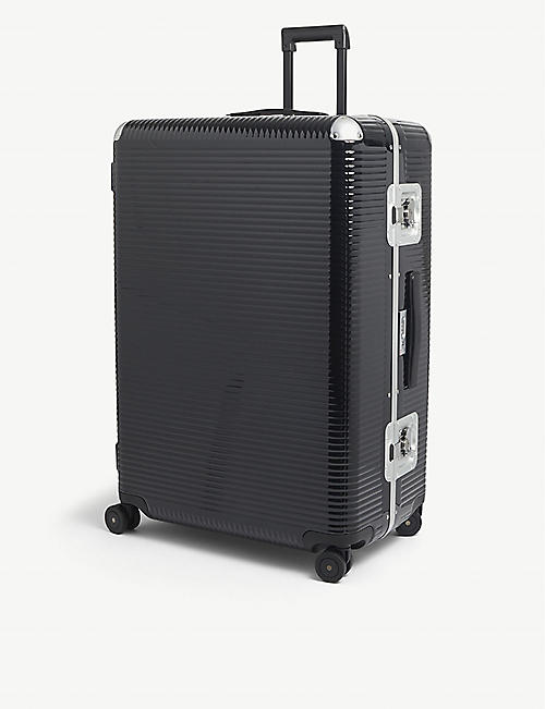 FPM - FABBRICA PELLETTERIE MILANO: Bank trunk light aluminium suitcase