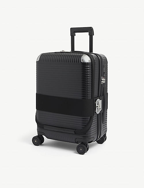 FPM - FABBRICA PELLETTERIE MILANO: Bank Zip Spinner 53 four-wheel shell suitcase 53cm