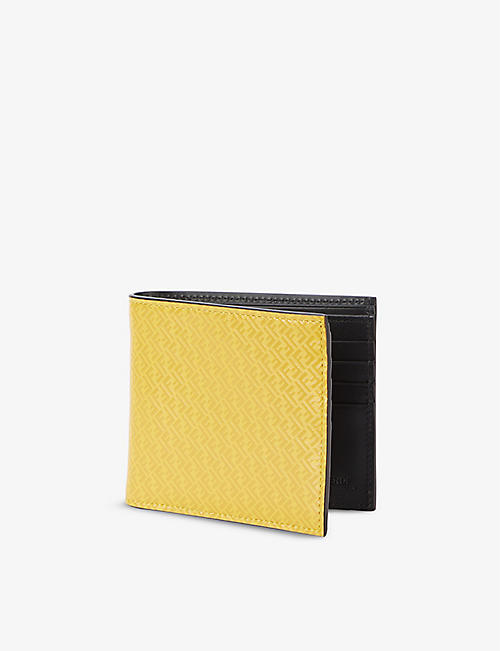 FENDI: Grace monogram-print leather billfold wallet