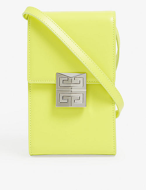 GIVENCHY: 4G Vertical mini leather cross-body bag