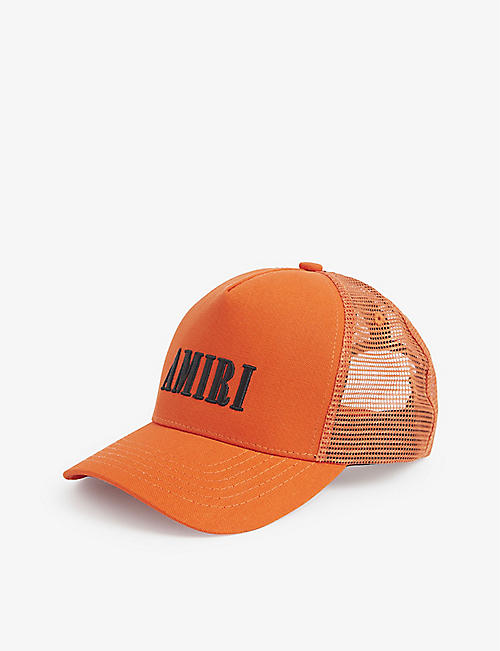 AMIRI: Logo-embroidered canvas baseball cap