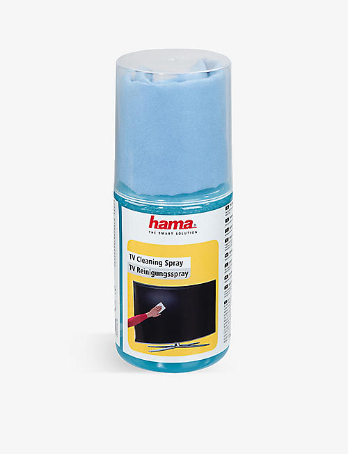 HAMA: TV cleaning spray and microfibre cloth 200ml