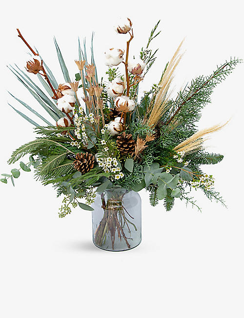 YOUR LONDON FLORIST: In the Woods mixed dried and fresh bouquet