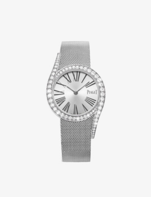 Piaget G0a41212 Limelight 18ct White-gold And 1.75ct Brilliant-cut Diamond Automatic Watch In White Gold