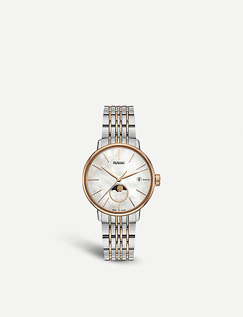 RADO: R22883943 Coupole Classic stainless steel quartz watch