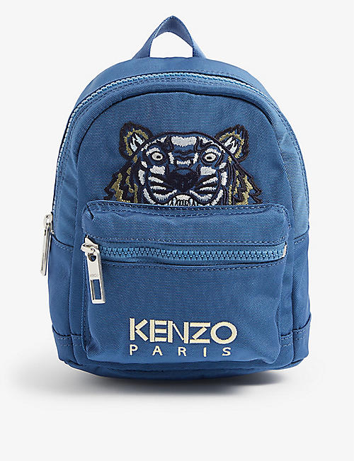 KENZO: Kampus logo-embroidered canvas backpack