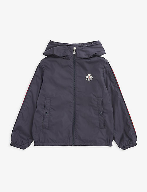 MONCLER: Hattab relaxed-fit shell jacket 4-14 years
