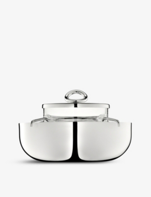 Christofle Vertigo Silver-plated Metal Caviar Set