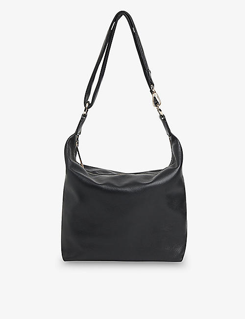 WHISTLES: Sebbe slouchy leather hobo bag