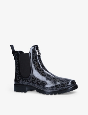 MICHAEL MICHAEL KORS Sidney monogram rubber rain booties