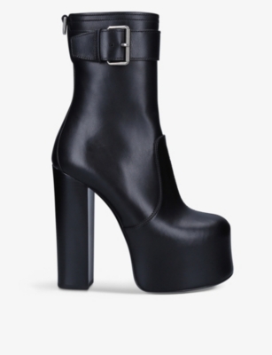 Ysl buckle hot sale boots