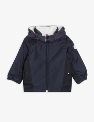 Selfridges & Co Clothing Jackets Outdoor Jackets Barratier colour-block shell hooded jacket 3 months 3 years 