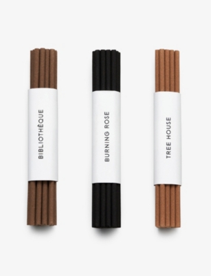 BYREDO - Trois Encens limited-edition scented incense sticks and